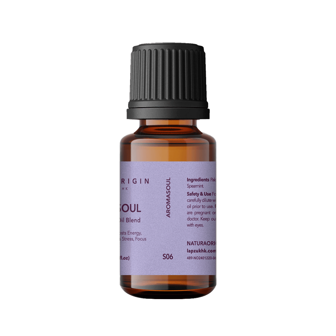 Aromasoul 靈香 10ml | 安神接地 | 天然植物複方純精油