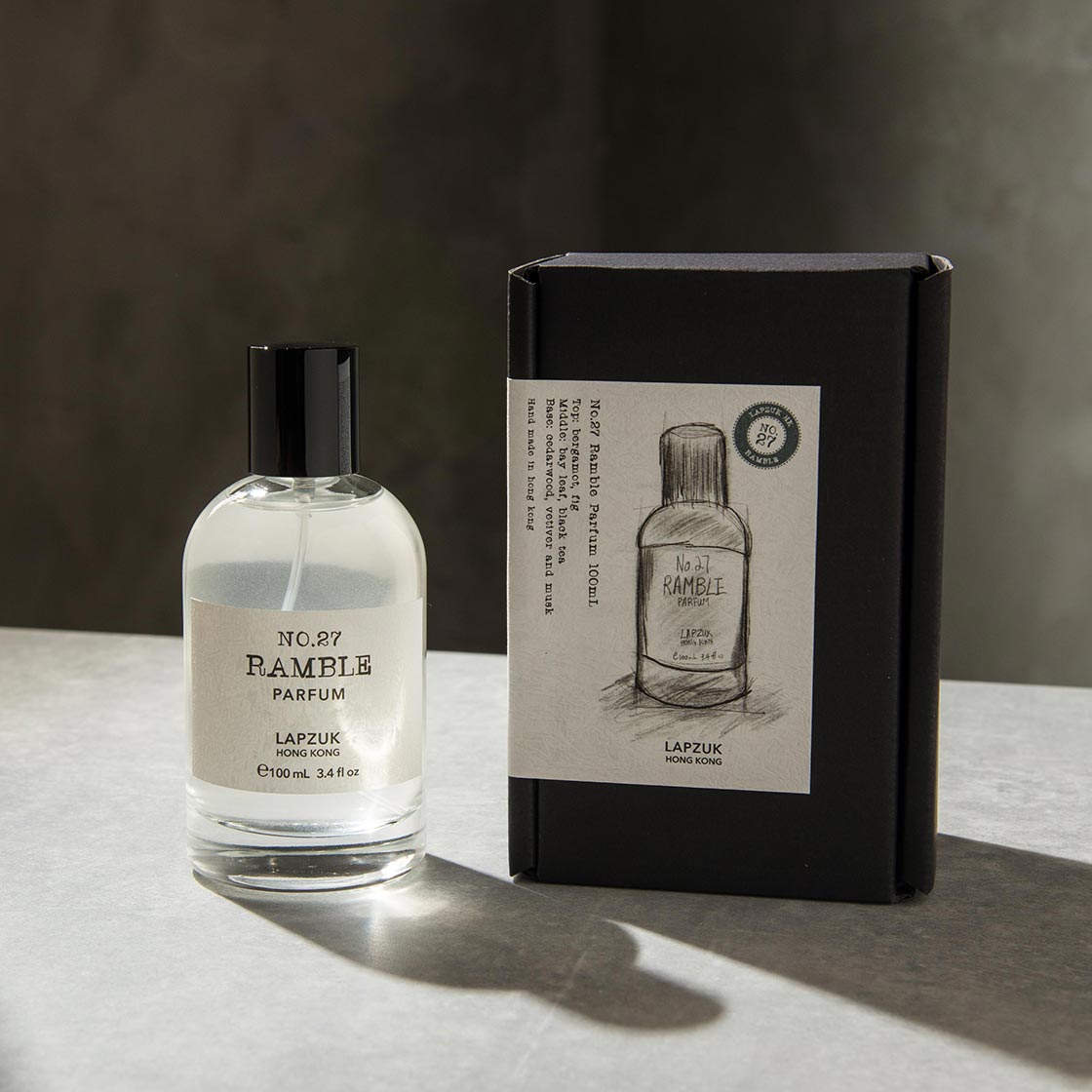 果木中性香 | 香跡 No.27 Ramble | 香精香水 Perfume Parfum