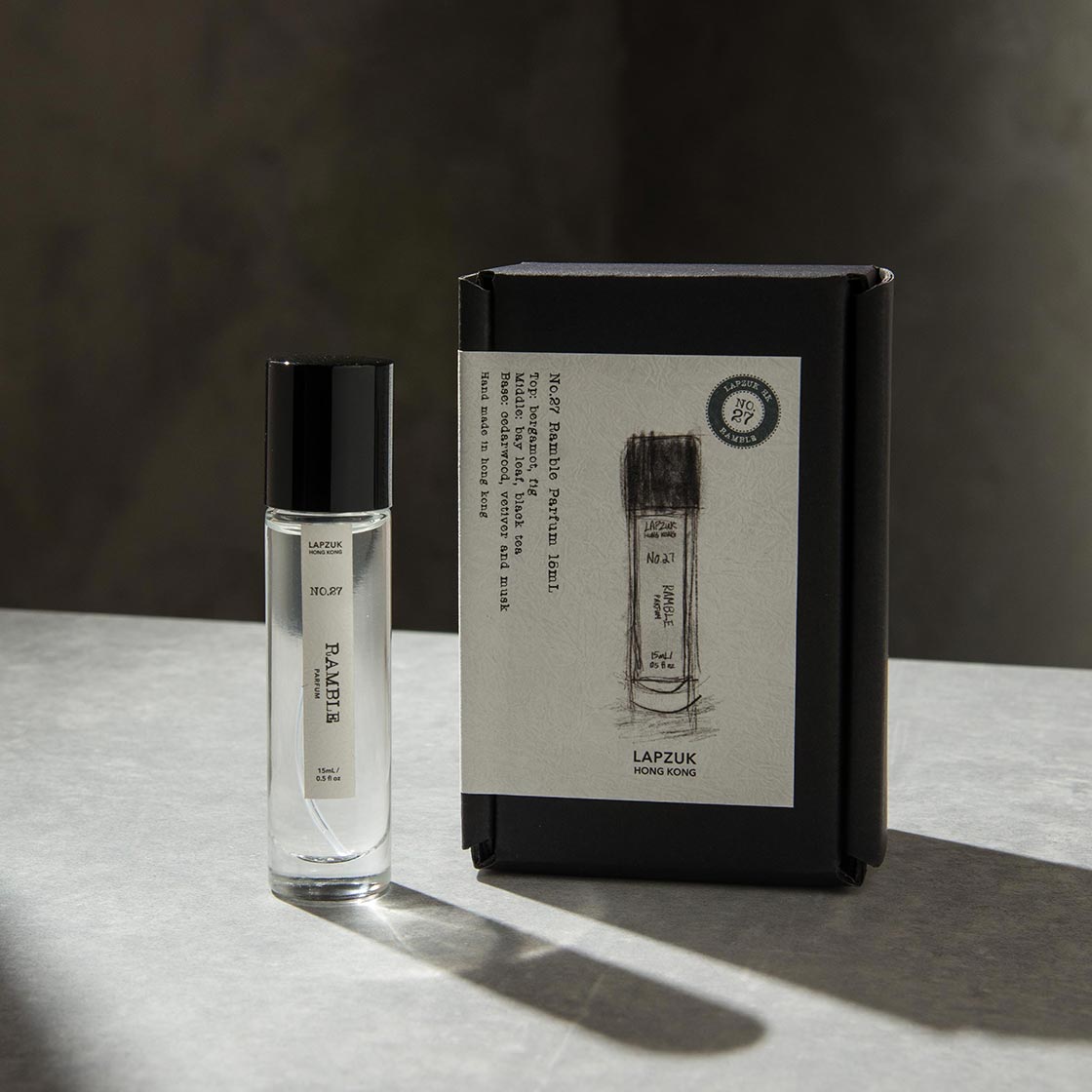 果木中性香 | 香跡 No.27 Ramble | 香精香水 Perfume Parfum