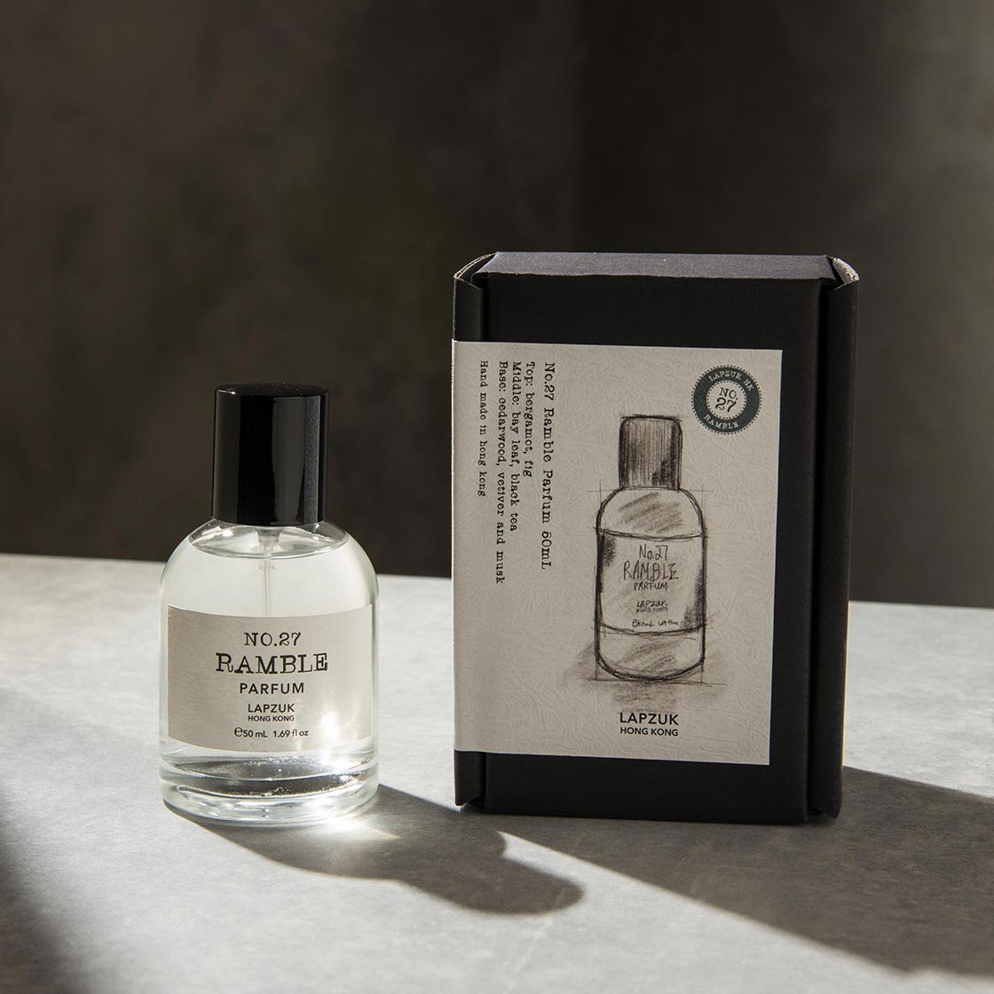 果木中性香 | 香跡 No.27 Ramble | 香精香水 Perfume Parfum
