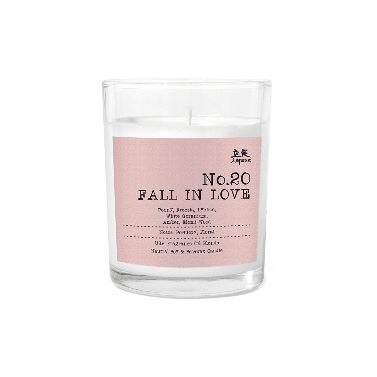 No.20 Fall in Love | 墜入愛河 - 天然大豆香氛蠟燭 | 花果香