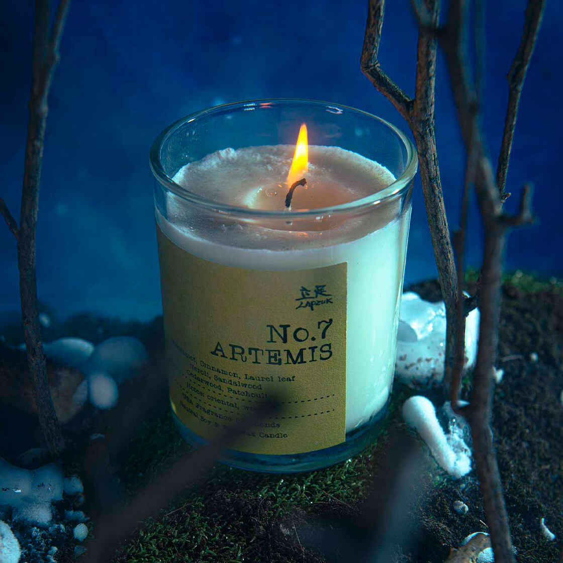 [50%OFF盤點清貨]  No.7 Artemis | 阿緹蜜絲 - 天然大豆香氛蠟燭 | 東方木香