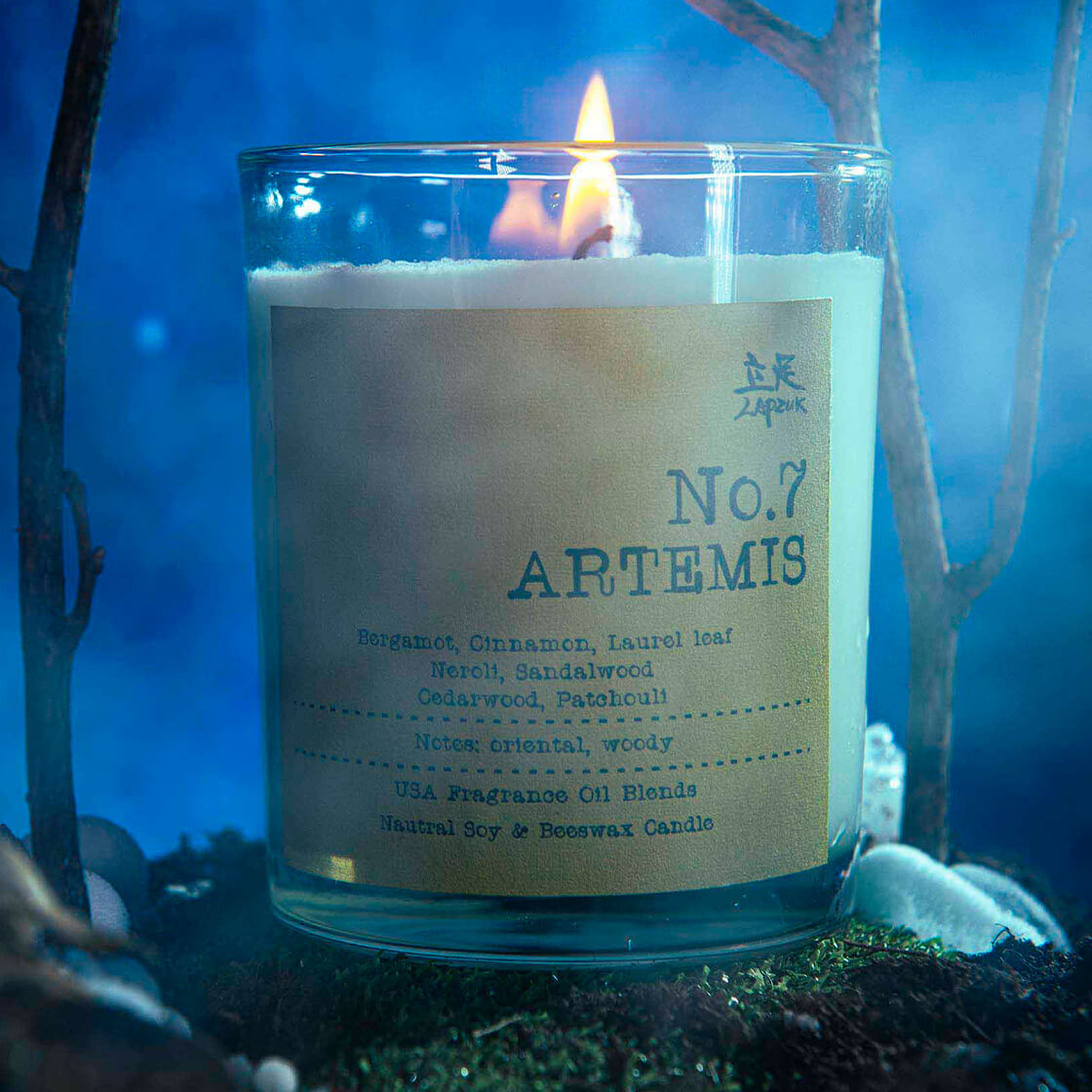 [50%OFF盤點清貨]  No.7 Artemis | 阿緹蜜絲 - 天然大豆香氛蠟燭 | 東方木香