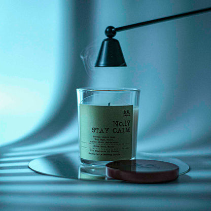 [50%OFF盤點清貨] No.17 Stay Calm | 平靜心靈 - 天然大豆香氛蠟燭 | 木香