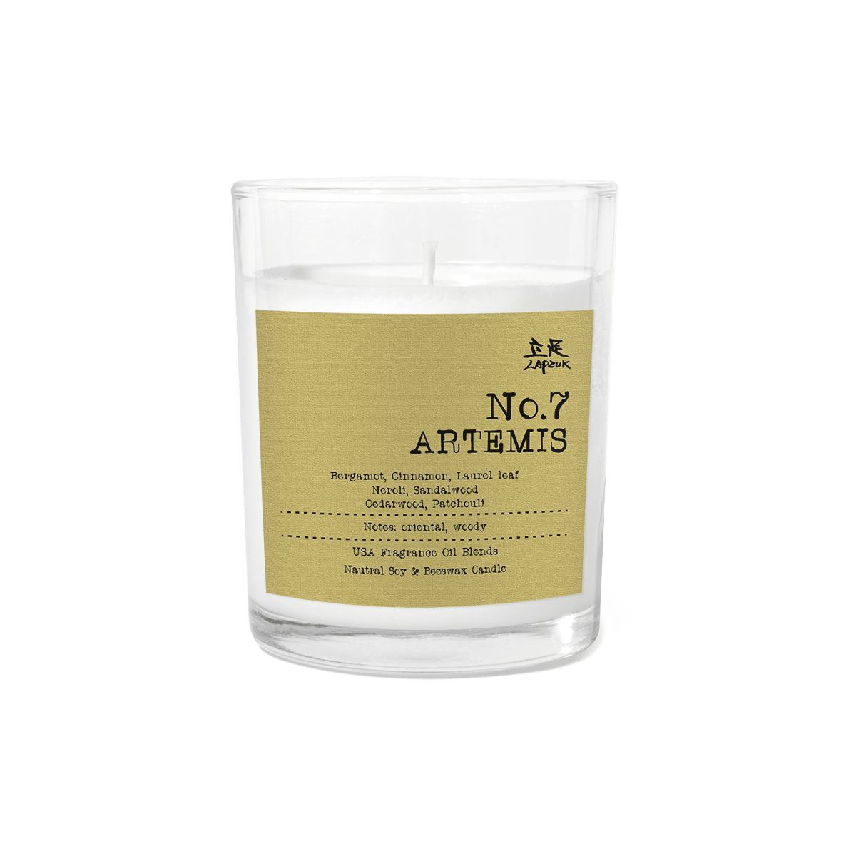 [50%OFF盤點清貨]  No.7 Artemis | 阿緹蜜絲 - 天然大豆香氛蠟燭 | 東方木香